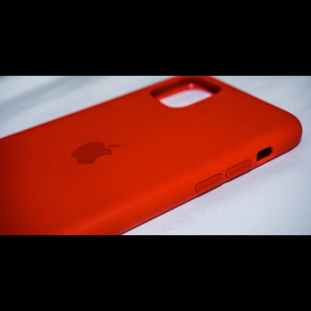 Apple Silicone Case, iPhone 11 Pro Max - (PRODUCT) Red